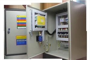 フロートスイッチ付きトリプレックス下水リフティングウォーターポンプコントローラー